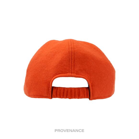 🔴 Christian Dior CD Wool Blend Cap Hat - Orange - Picture 6 of 8